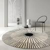 Nordic Style Carpet Bedroom Light Luxury Round Floor Mat for Living Room Plush Bedside Rug Home Decor Lounge Rug