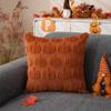 Pumpkin Plush Pillow Covers Living Room Sofa Embroidered Crafts Couch Cushion Case Pillow Bedhead Throw Pillow Cover Decor