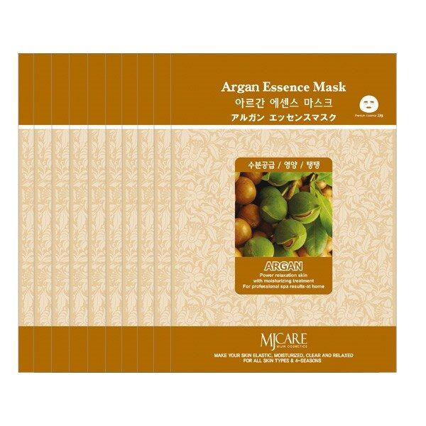 [100 Sheets] Argan Moisture Nourishing Essence Mask Sheet Pack (6514347A)
