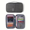 Lightweight Travel Document Bag – Portable Passport Organizer for Airplane & Business Trips – Secure, Stylish Storage