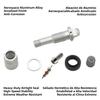 1Pc/4Pcs TPMS Aluminum Tire Valve Stems Service Kit For Tesla Model 3 Y S X Bluetooth Tire Pressure Sensor Replacements Valves Valve Stems 1