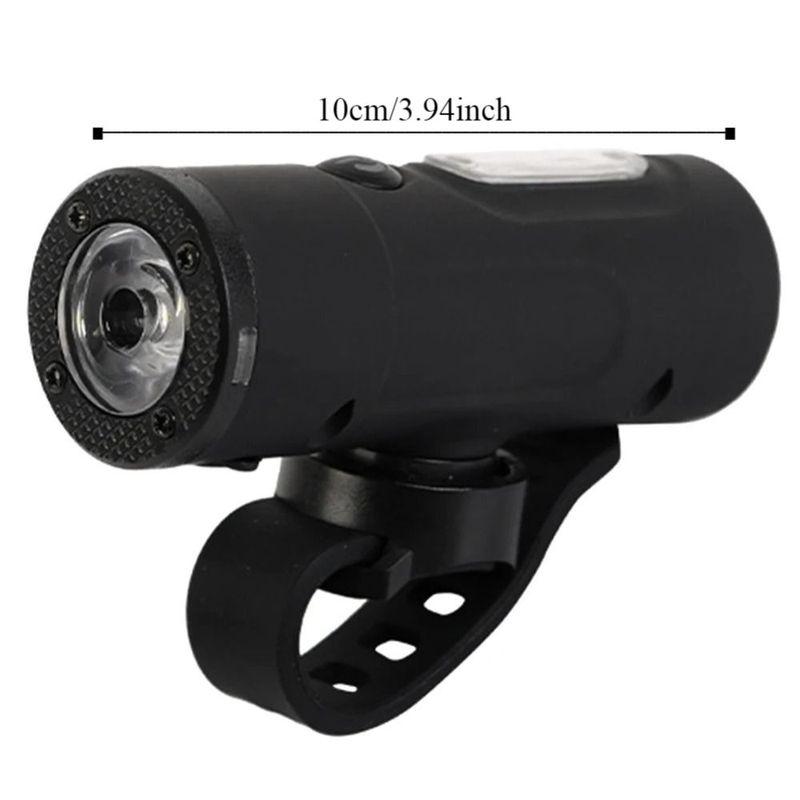 Durable Front Bike Light Rechargeable Waterproof Bike Headlight . 4 Lighting Modes Cycling Accessories Clamping