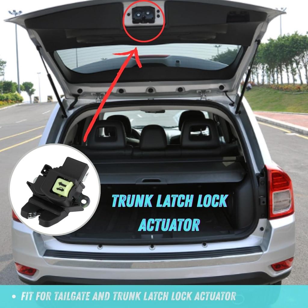 Trunk Latch Lock Actuator Motor 81230-A7030 Compatible with Kia Forte 2014-2022 1.6L 1.8L 2.0L Keyless Entry Rear Tailgate Lid Lock Latch Replacement