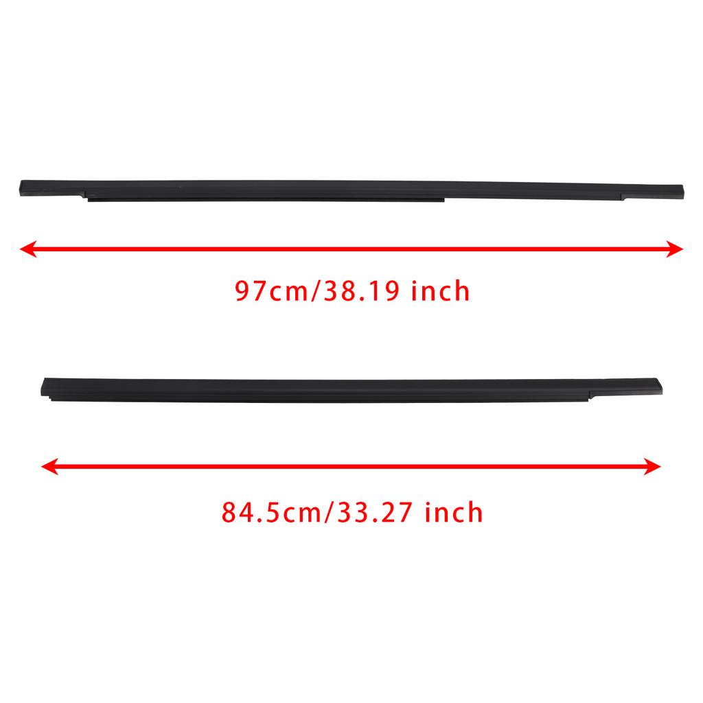 4 STÜCKE Türfenster Dichtungsleisten Formsatz Für Patrol Y61 GU