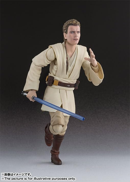 TAMASHII NATIONS STAR Die dunkle Bedrohung Kenobi 155 mm bemalte bewegliche Figur SHFiguarts WARS Obi-Wan (Folge I) (Wiederverkaufsversion) Ca.. PVC&ABS