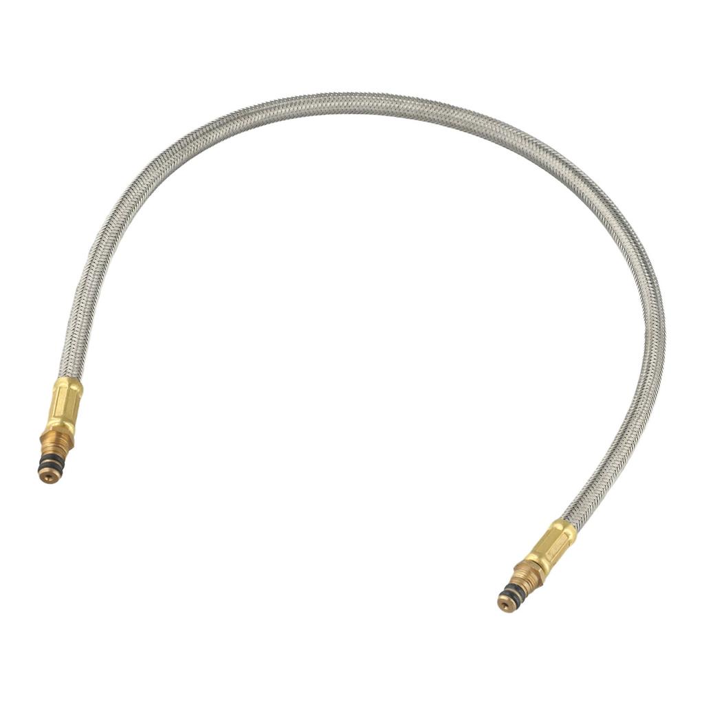 Leichter Edelstahl-Gasschlauch 35cm 50cm Campingkocher Zubehör