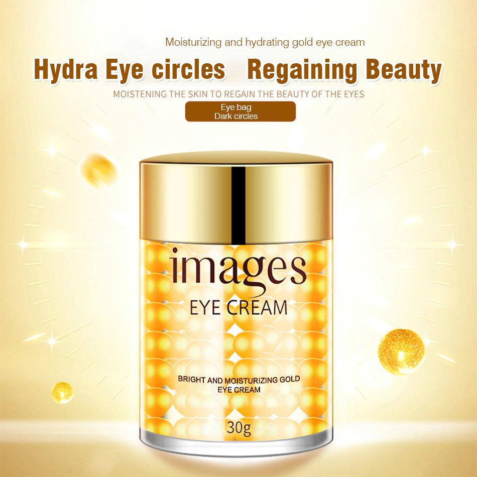 Hydratisierende Goldene Augencreme Feuchtigkeitsspendend und Nährend Hydratisierende Effekte - 30gx1 Flasche