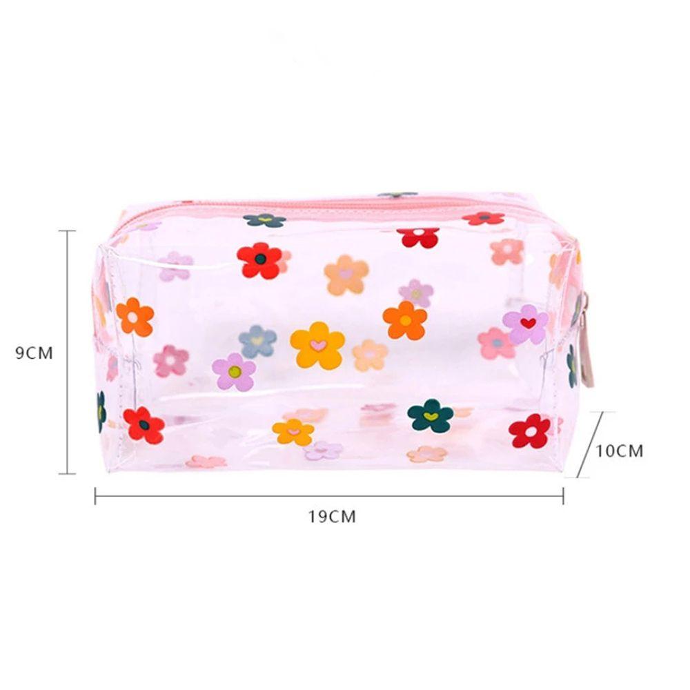 Waterproof Women Bag Big Capacity Transparent Pencil Bag Cosmetic Bag Makeup Bag Pencil Box