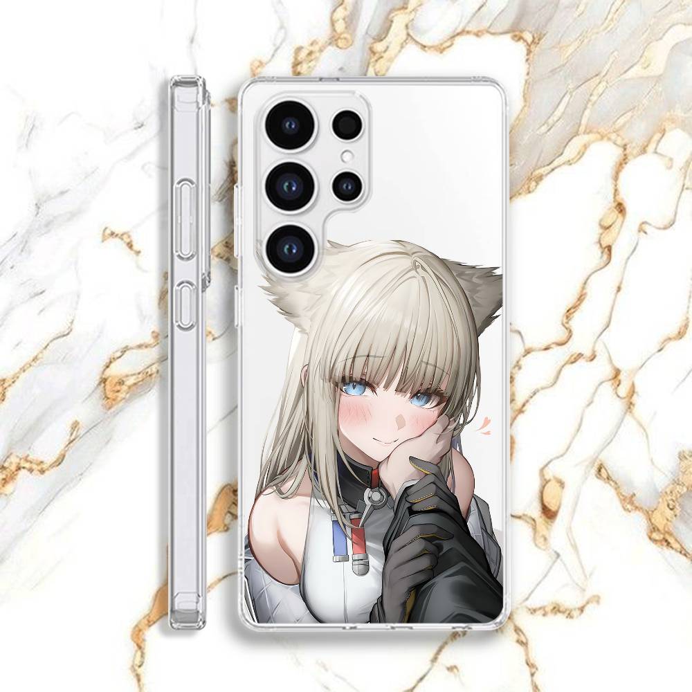 A-Arknights E-Endfield Perlica Phone Case For Samsung S22,S24,S30,S10,S21,S25,S23,S10,PIus,Ultra,5G,FE,lite Transparent Cover