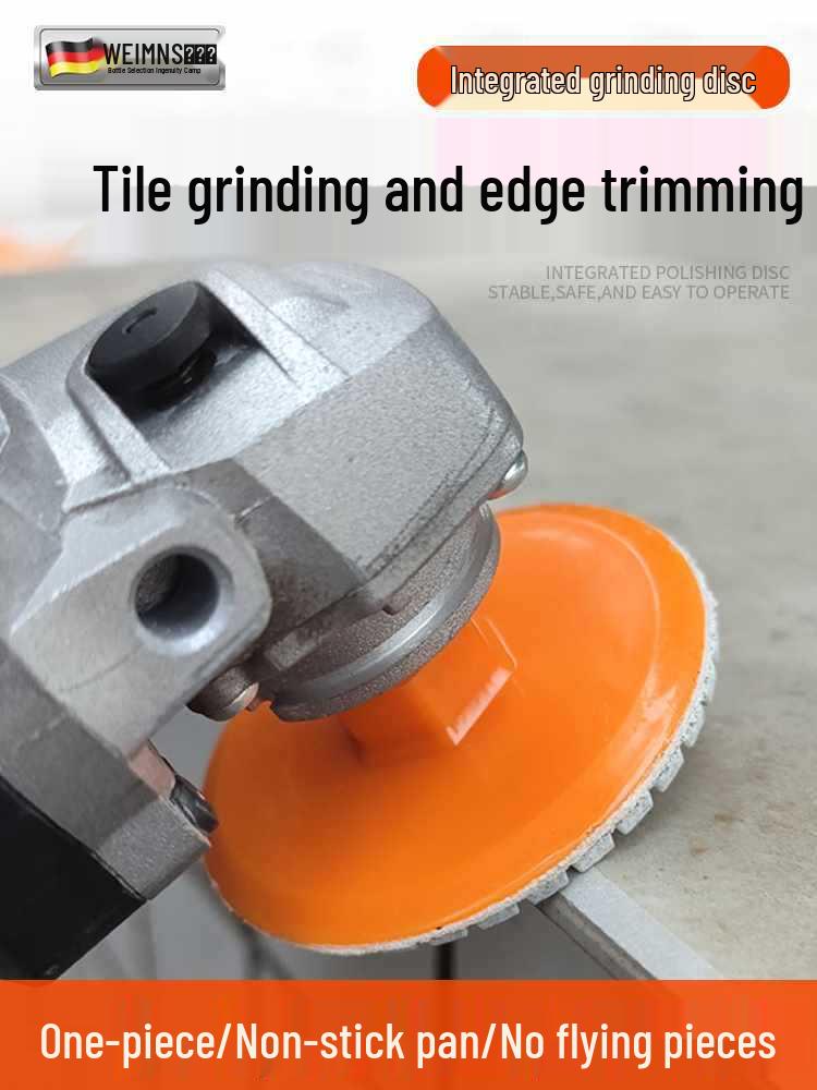 Integrated Marble Edge & Tile Grinding Disc for Angle Grinders