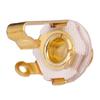 Tooyful 2 Pcs/Set 6.35mm Jack Guitar Output Socket Plug Mono Replacement Parts for Electric Guitar Bass