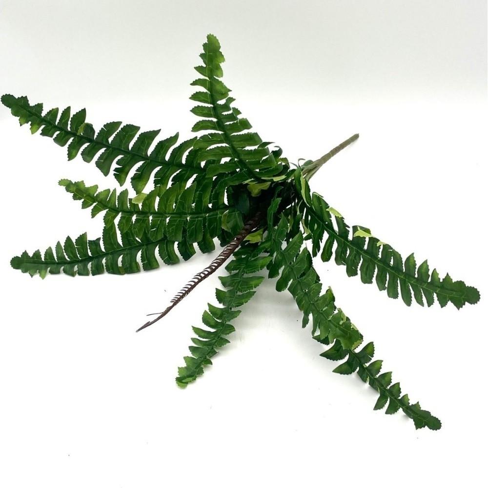 Realistic Fake Fern Plant Real Touch Artificial Palm Tree Balcony Decoration
