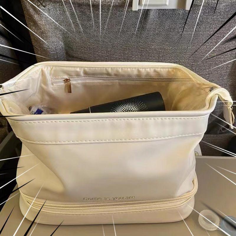 Large-capacity Makeup Bag Waterproof Cosmetics Storage Bag New Travel and Business Trip Toiletries Bag Makeup Brush Storage Tool