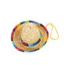 1pc Cute Puppy Dog Cap Cat Straw Woven Sun Hat Mexican Sombrero Pet Supplies Accessories