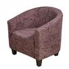 Eenzits Clubfauteuil Sofahoes All-inclusive Beschermhoes Halfronde Badkuip Sofastoelhoes