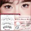 Magnetic False Eyelashes: Natural Set with Easy-to-Use Tweezers and Portable Case
