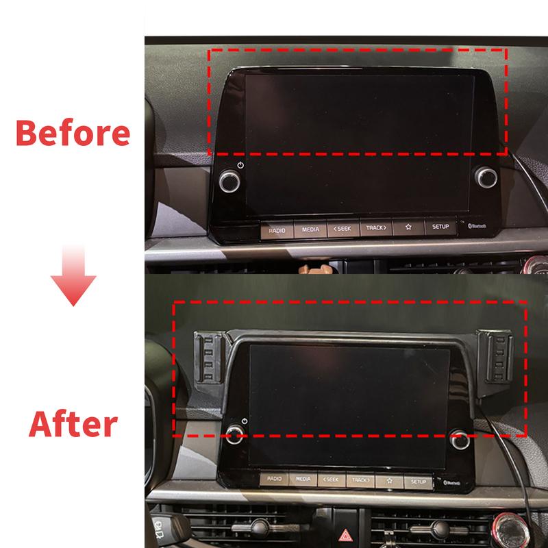 for Kia Morning Picanto    2024 2025 Integrated Screen Mount Phone Holder Mount Car accessoires