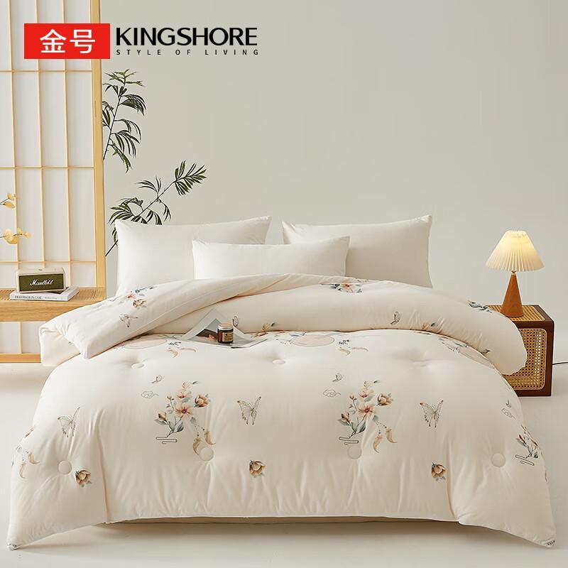 KING SHORE Antibacterial Cloud Soft Warm Quilt