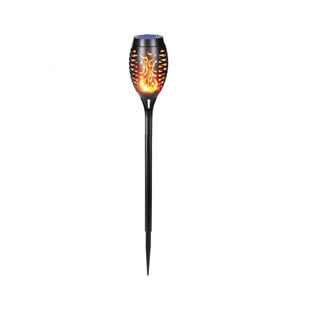 1/2/4/6/8/10Pcs Solar Flame Torch Lights Flickering Light Waterproof Garden Decoration Outdoor Lawn Path Yard Patio Floor Lamps