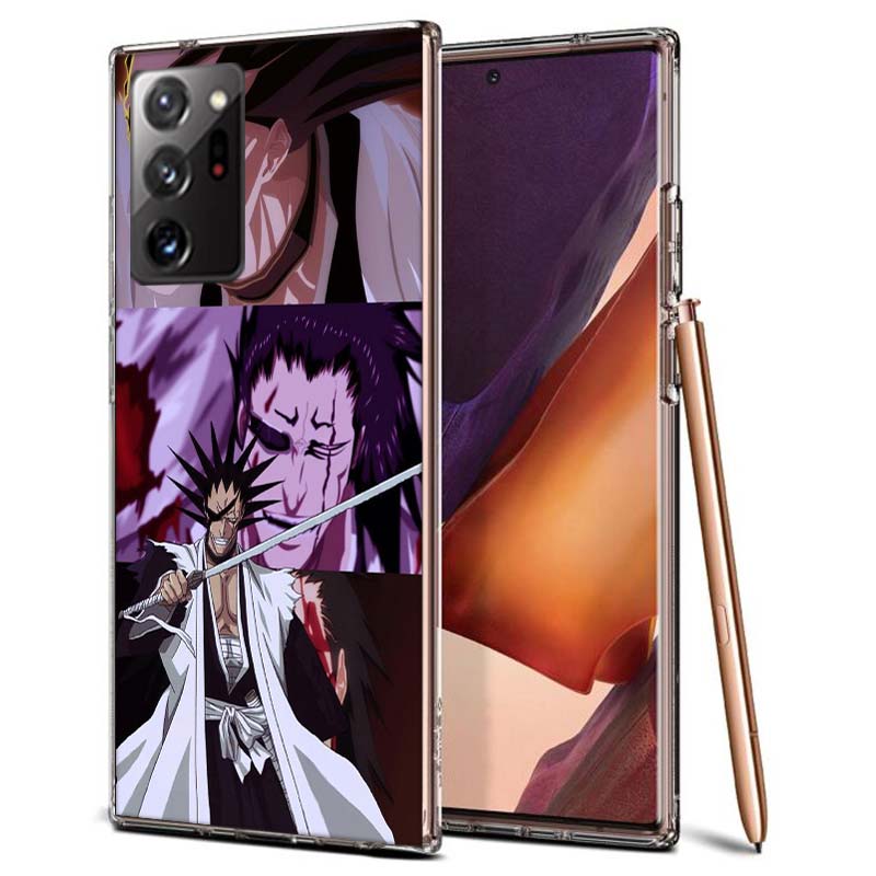 BLEACH Zaraki Kenpachi Phone Case for Samsung A55 A35 A25 A15 A07 A05S A16 A17 A26 A36 A37 A56 A57 Galaxy Note 20 10 A50S A71 A5