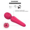 Silicone AV Stick Vibrator, Clitoral G-spot Vibrator, 10 Modes, Adult Sexy Toys, Sex Toys, Sex Toys for Ladies