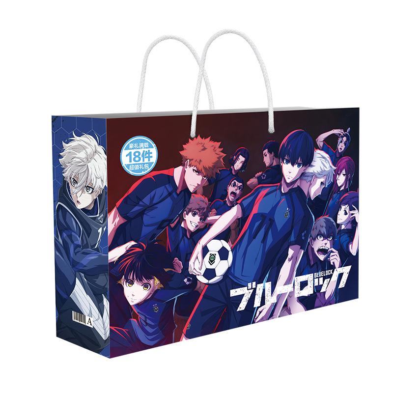 Anime Glücksgeschenktüte Bungou Stray Dogs Haikyuu Sammlung Spielzeug Enthält Postkarte Poster Lesezeichen Lomo Karten Genshin Impact Figur