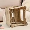 Lightweight Folding Step Stool Multi Purpose Handheld Thickened Footstool Non-Slip Plastic Small Benches Kitchen