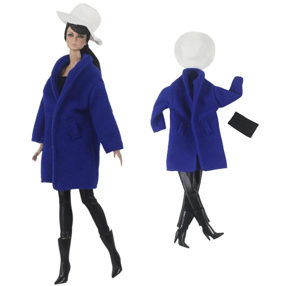 Handgefertigte BABI KLEIDUNG Wollmantel Outfit für 30cm Puppe 11,5 Zoll bjd Kleidung Viele Stilrichtungen Geschenke für Puppenzubehör #02