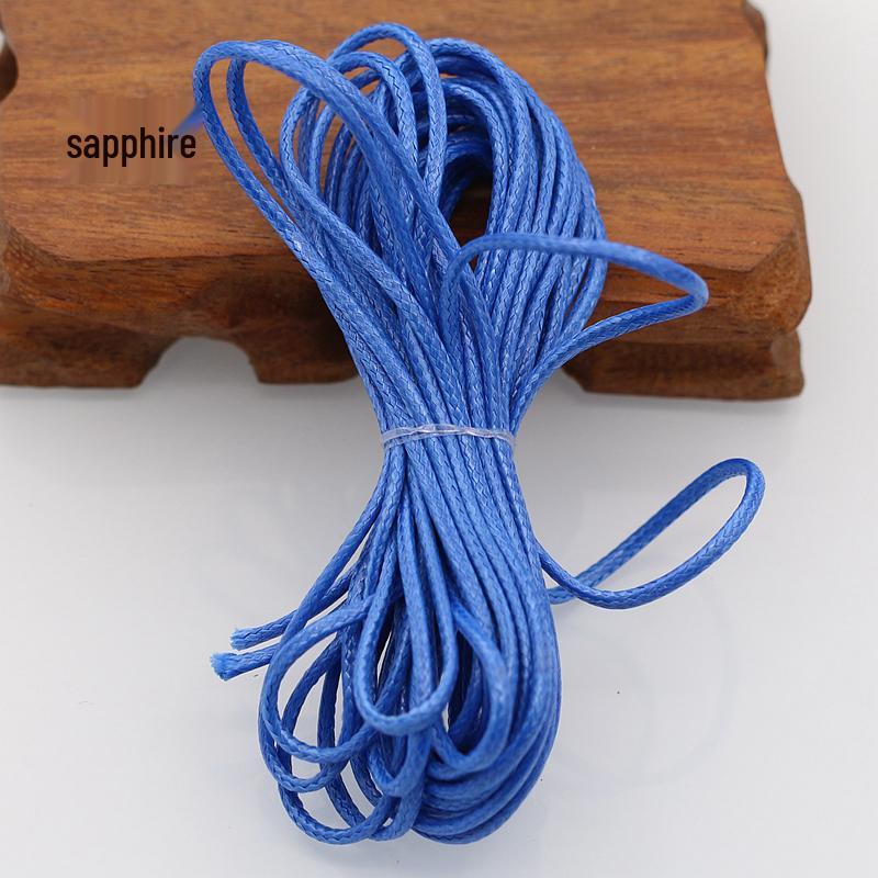 Korean Wax Cord for DIY Jewelry: 2.0MM Snake Pattern Leather Rope for Bracelet & Necklace Weaving