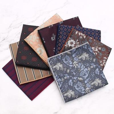 Patterned Pocket Square for Suits - Wedding & Banquet Accessory
