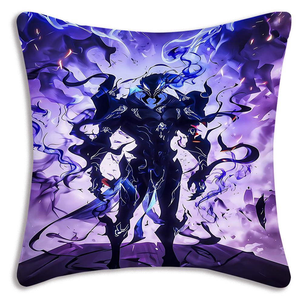 Cartoon Cool Solo For Levelings Pillow Covers Cartoon Sofa Decorative Home Double-sided Printing Short Plush Cute Cushion Cover