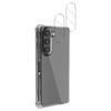 Shockproof Case - PHONILLICO - Samsung Galaxy Z FOLD 7 - Flexible - Transparent - 2 Camera Glasses