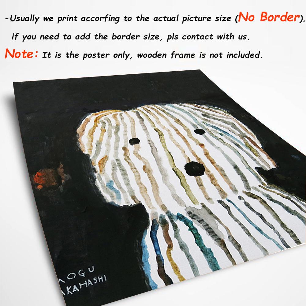 Zvířecí pudl Setkání se zelenými rostlinami Umělecké obrazy Plátno Fine Little Day Nástěnné plakáty Severské dekorativní malby pro domácnost Pcitures