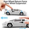 1:24 Alloy Lambor Countach LP500S Valkyrie Toys Models Diecast Cars Light Sound Rubber Tires Miniature Car for Child Adult Gifts
