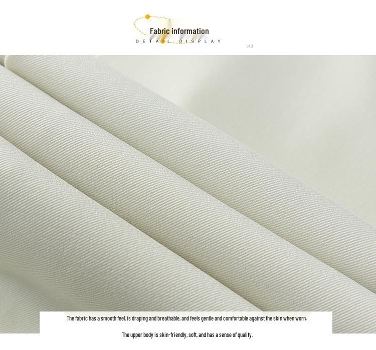 2026 Spring Women's High-Waisted Pleated A-Line Skirt with Belt - Drapey and Slimming