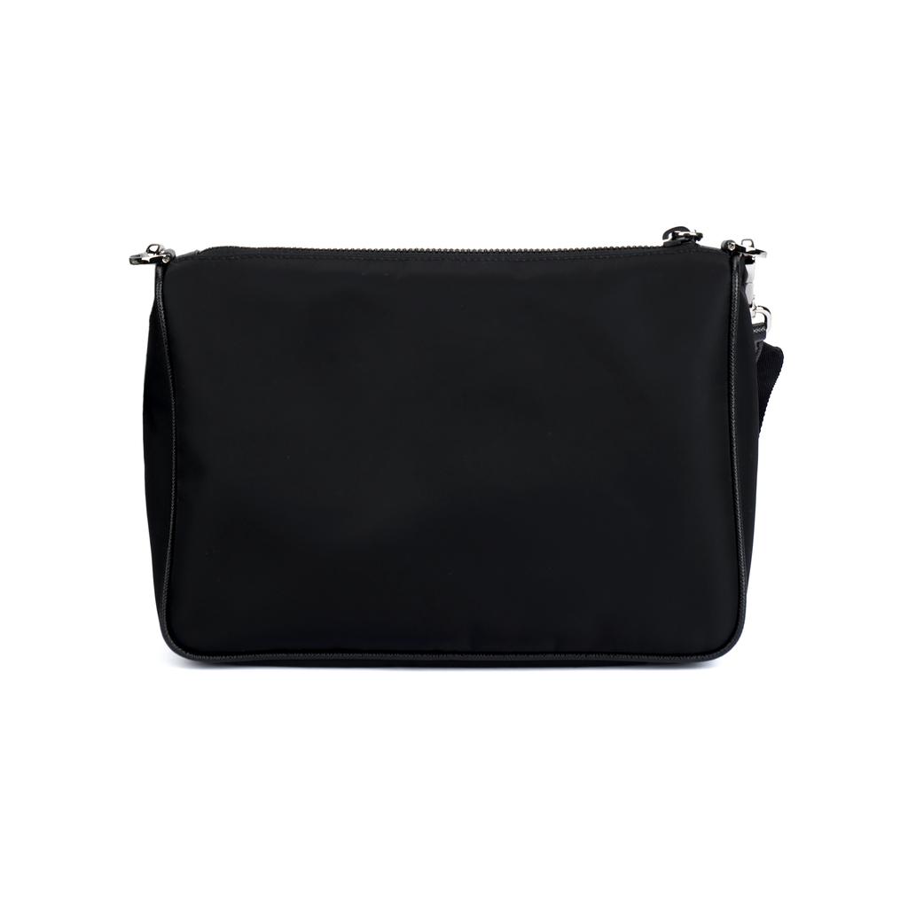 Prada Saffiano Multifunkční Odnímatelný Ramenní Popruh Tři v Jednom Nylonová Taška přes Rameno Brašna Crossbody Taška Taška přes Rameno 2VH113-064-F0002