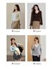 Korean High Waist Plaid A-Line Midi Skirt - Plus Size, Flaw-Slimming Women's Fall Fashion (66070)