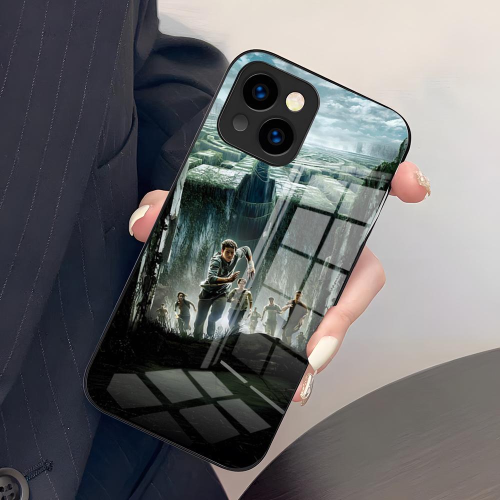 

Чехол для телефона по фильму «Бегущий в лабиринте» для iPhone 17 Pro Max 15 Pro 16 14 Plus 12 13 Mini 11 Pro Ударопрочный стеклянный чехол iPhone17Air