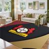 Bayer Leverkusen Football Design Crystal Velvet Rug Soft Decorative Mat for Bedroom Entrance