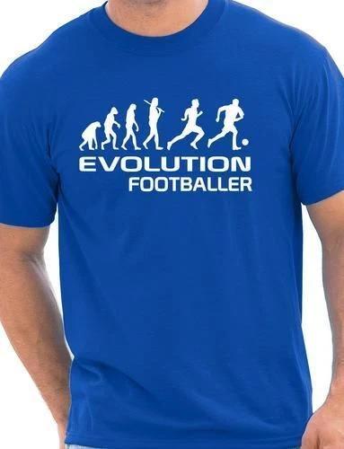 Evolution Of Footballer Football Sports Funny Mens T Shirt Size S-XXL XL