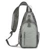 Daypack Shoulder Chest Bag Crossbody Sling Backpack With USB Charging Port For Outdoor Travel Hiking Sports Cycling