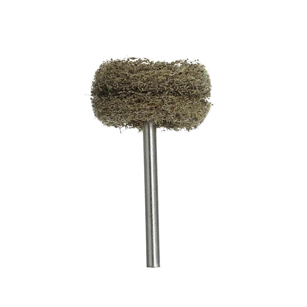 10pcs Abrasive Sanding Accessories with 3mm Shank Nylon Buffing Polishing Wheel Drill Abrasive Brush