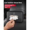 For Mercedes Benz AMG V C A E Class GLC SLK SL GLK GLA ML Vito Car 3D Stereoscopic Tissue Box Seat Backrest Sun Visor Tissue Box