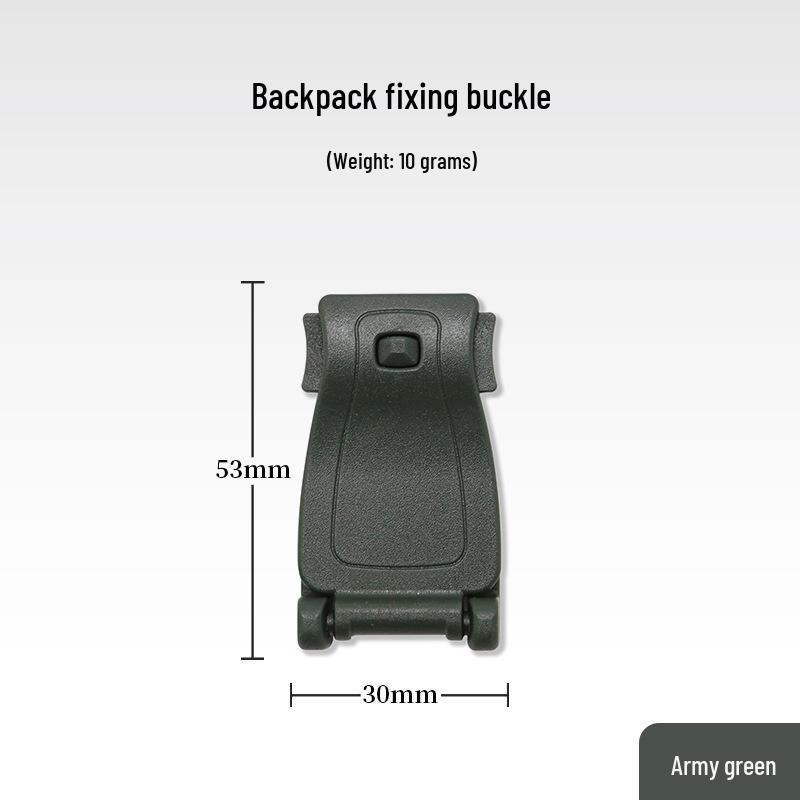 

Nylon Tactical Gear Molle Belt Key Hook & Climbing Backpack Accessory