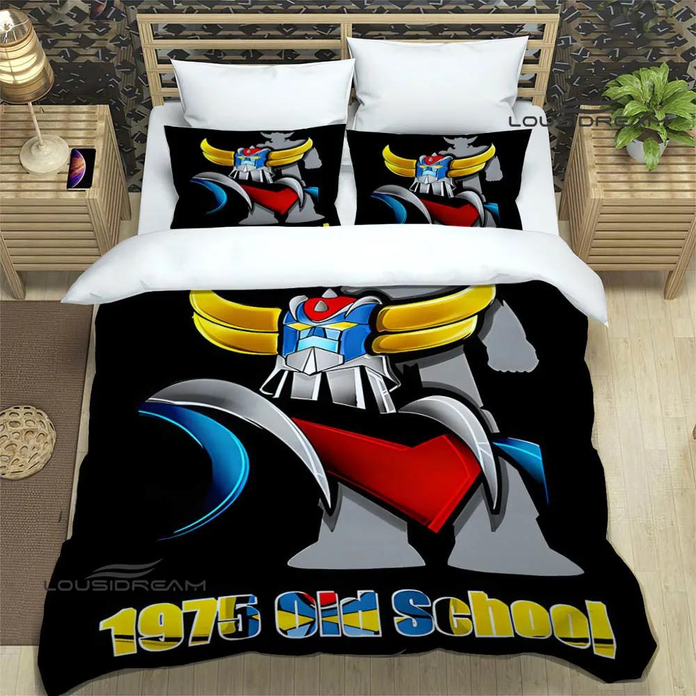 Bedding Sets UFO ROBO GRENDIZER GOLDORAK exquisite bed supplies set duvet cover comforter set bedding set luxury birthday gift