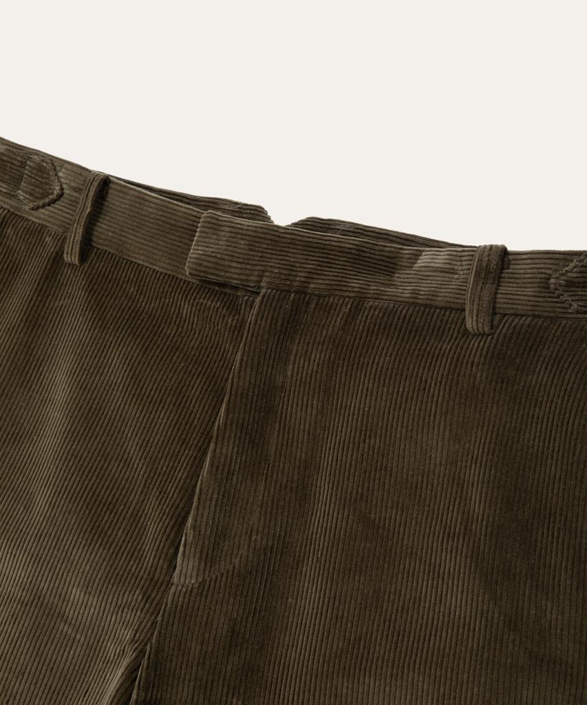 Bibeleude Corduroy Pants Olive