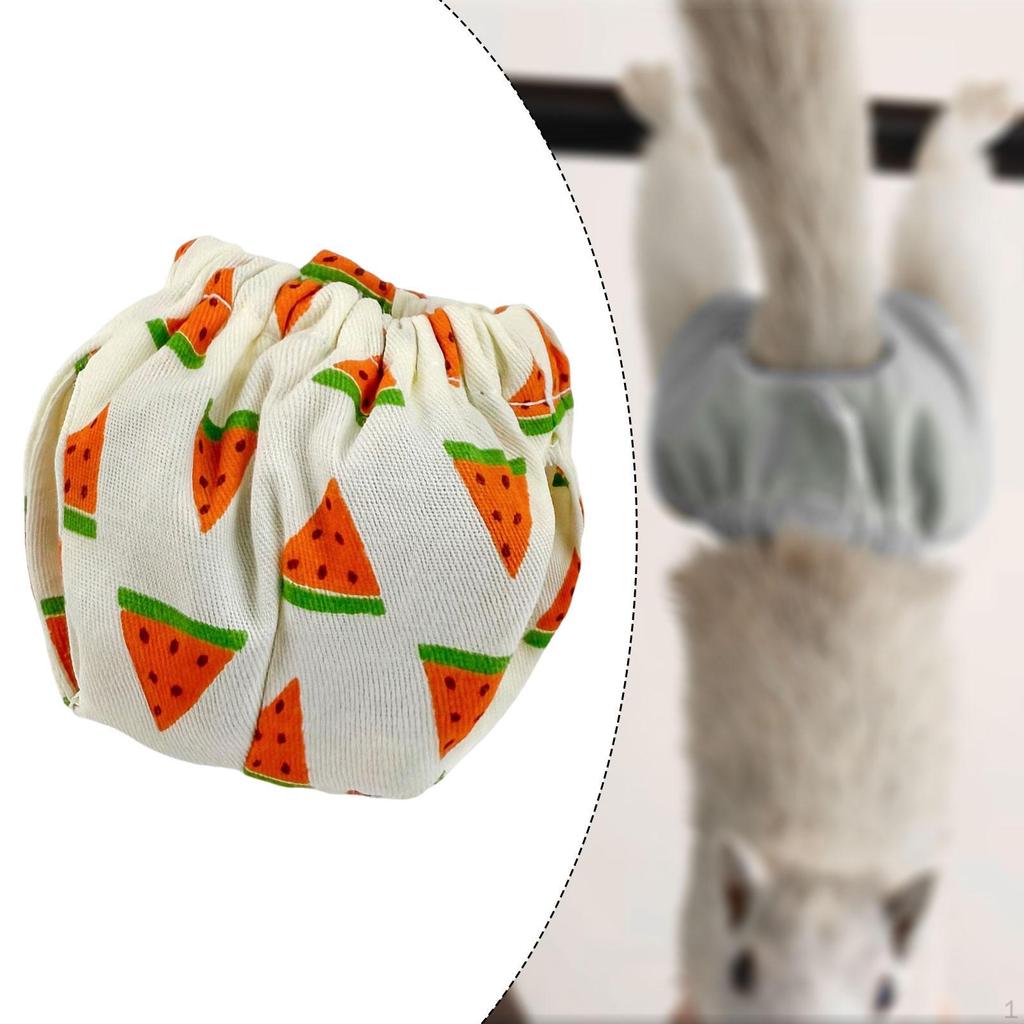 Επαναχρησιμοποιήσιμη Και Πλενόμενη Πάνα Μικρού Ζώου Κατασκευασμένη από Πολυεστέρα Άνετος Σχεδιασμός με Άνοιγμα για την Ουρά