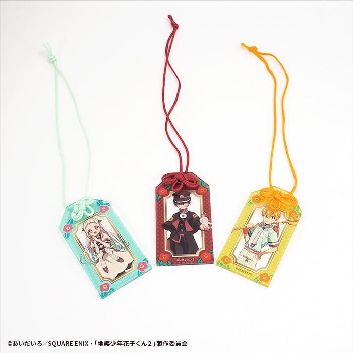 Confect TV Anime Acrylic Keychains F-toys "Toilet-Bound Hanako-kun 2" Amulet-Style (10-Piece Set)