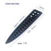 European & American Style Black Universal Knife Sheath - Double Twill PP Plastic, 16 Models