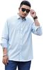 [bluefeel] Men's Long-Sleeve Shirt, Plus Sizes 4XL-8XL, Business/Casual, Loose Fit, Oxford Fabric, Oversized, Breathable, Sweat-Stain Resistant, Sprin